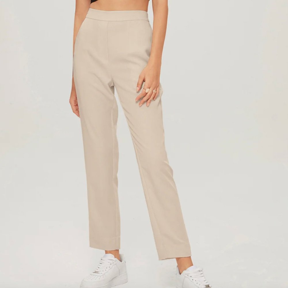 Everyday Cropped Slim Trousers